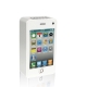 iPhone 4 Style Hand-Held USB Air Condition Fan with Holder (White)
