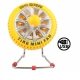 Mini Plastic Rechargeable 3 Blade Tire Shape USB Fan
