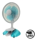 USB Mini Fan with Clip and Knob Switch, Size: 205 x 205 x 170mm