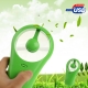 Ultra-quiet Mini USB / Battery Fan with Stand (Green)