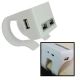 4 Port USB 2.0 Clip-On Hub