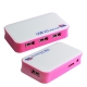 4 Ports USB 3.0 HUB, SuperSpeed 5Gbps, Plug and Play (Pink)
