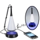 Touch Sensor USB LED Desk Lamp with Mini Speaker (Desk Lamp + Speaker), Black