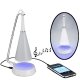Touch Sensor USB LED Desk Lamp with Mini Speaker (Desk Lamp + Speaker), White