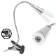 1 x 3W USB LED Table Lamp with Clip and Switch (Day White)