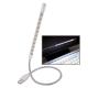Metal Flexible Tube USB 10 LED Lamp Light for Laptop, Metal Tube: Around 18cm
