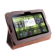 Leather Case with Holder for Blackberry PlayBook (Coffee)