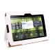 Leather Case with Holder for Blackberry PlayBook (White)