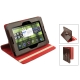 360 Degree Rotatable Leather Case with Holder for Blackberry Playbook (Coffee)