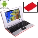 EPC 701 Red, 7.0 inch Android 2.2 Version Notebook Computer with WIFI, Support SD / MMC Card, CPU: VIA WM8650, 600MHz