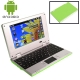 EPC 701 Green, 7.0 inch Windows CE Notebook Computer with WIFI, Support SD / MMC Card, CPU: VIA WM8650, 600MHz