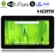 V10 Silver, 10.1 inch Touch Screen Android 2.3 aPad Style Tablet PC with WIFI & GPS Navigation, RJ45 Interface, 0.3 Mega Pixels Camera, 360 Degree Menu Rotate, 8GB NAND Flash, Mini HDMI Output, CPU: Vimicro VC882 ARM Cortex A8, 1.0GHz