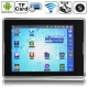 M8001, 8.0 inch Touch Screen Android 2.2 (Support Flash 10.1) aPad Style Tablet PC with WIFI, RJ45/2 USB Port Adapter, 1.3 Mega pixels Camera, Support TF Card and up to 16GB, 360 Degree Menu Rotate, CPU: VIA WM8650, 600MHz