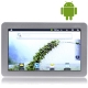 709 White, 7.0 inch Touch Screen Android 2.3 Version (Support Flash 10.2 / 10.3) aPad Style Tablet PC with WIFI, Support DVB-T + GPS Function, Free 4GB TF Card and Europe Map, Support TF Card and up to 32GB, 360 Degree Menu Rotate, CPU: TCC 9201, 800MHz