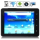 M8 White, 8.0 inch Capacitive Touch Screen Android 2.2 Version aPad Style Tablet PC + GPS Navigation + Bluetooth + WIFI, 1.3 Mega Pixels Camera, Support TF Card up to 32GB, CPU: Samsung S5PV210 (ARM Cortex A8), 1.0GHz