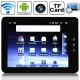 8.0 inch Touch Screen Android 2.3 aPad Style Tablet PC with WIFI + Bluetooth Function, 1.3 Mega Pixels Camera, Support TF Card up to 16GB, 270 Degree Menu Rotate, CPU: Samsung S5PV210 (ARM CortexTM-A8), 1.2GHz