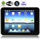 B12 Black, 8.0 inch Touch Screen Android 1.6 aPad Style Tablet PC with WIFI, RJ45/2 USB Ports Adapter, 0.3 Mega Pixels Camera, 90 Degree Menu Rotate, 2GB NAND Flash, CPU: VIA WM8505, 300MHz