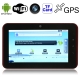 HSD-7012 Red, 7.0 inch Capacitive Touch Screen Android 2.3 aPad Style Tablet PC with WIFI & GPS Function, 0.3 Mega Pixels Camera, 4GB NAND Flash, 360 Degree Menu Rotate, CPU: Amlogic Cortex A9, 1.0GHz
