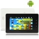 403 White, 4.3 inch Touch Screen Android 2.2 aPad Style Tablet PC with WIFI, Support RJ45/2 USB Port Adapter, 360 Degree Menu Rotate, Support TF Card up to 32GB, CPU: VIA WM8650, 600MHz