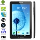 HSD-7013B Black, 7.0 inch Capacitive Touch Screen Android 2.3 aPad Style Mobile Phone Function Tablet PC with WIFI + Bluetooth + GPS Function, Analogy TV, GSM 850 / 900 / 1800 / 1900MHz, Dual Cameras, 4GB NAND Flash, CPU: MT6513, 1.3GHz