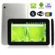 7.0 inch Touch Screen Android 2.2 aPad Style Mobile Phone Function Tablet PC with WIFI, GSM 900 / 1800MHz, 0.3 Mega Pixels Back Camera, 4GB NAND Flash, RJ45/2 USB Port Adapter, 360 Degree Menu Rotate, CPU: VIA WM8650, 600MHz (Silver)