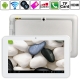 HSD-7016W White, 7.0 inch Touch Screen Android 2.2 aPad Style Mobile Phone Function Tablet PC with WIFI, GSM 900 / 1800MHz, 0.3 Mega Pixels Back Camera, 2GB NAND Flash, RJ45/2 USB Port Adapter, 360 Degree Menu Rotate, CPU: VIA WM8650, 600MHz