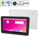 A710 White, 7.0 inch Capacitive Touch Screen Android 2.3 Version aPad Style Tablet PC with WIFI, Mini HDMI Output, 1.3 Mega pixels Camera, 360 Degree Menu Rotate, 4GB NAND Flash, CPU: Allwinner A10, 1.2GHz