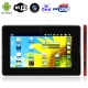 988 Red, 7.0 inch Touch Screen Android 2.2 Version aPad Style Tablet PC with WIFI, RJ45 / 2 USB Ports Adapter, 0.3 Mega pixels Camera, 360 Degree Menu Rotate, 4GB NAND Flash, CPU: VIA WM8650, 600MHz