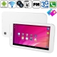 HSD-7015 White, 7.0 inch Capacitive Touch Screen Android 2.3 aPad Style Tablet PC with WIFI, Super HD 2160P Output, 1.3 Mega Pixels Front Camera, 8GB Storage Capacity, 360 Degree Menu Rotate, CPU: Allwinner A10, 1.2GHz