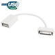 USB OTG Cable for Samsung Galaxy Tab 10.1 / P7100 / Galaxy Tab 8.9 / P7300 / Galaxy Tab 10.1 / P7500/ P7510 (White)