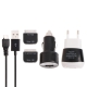 Mini 5 in 1 EU Plug Charger with Charger Sync Cable for Samsung Galaxy Tab 7 / P1000 / Galaxy Tab 10.1 / P7100 / Galaxy Tab 8.9 / P7300 / Galaxy Tab 10.1 / P7500/ P7510  <br>