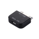 Micro USB Adapter Converter for Samsung Galaxy Tab 7 / P1000 / Galaxy Tab 10.1 / P7100 / Galaxy Tab 8.9 / P7300 / Galaxy Tab 10.1 / P7500/ P7510 (Black)