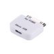 Micro USB Adapter Converter for Samsung Galaxy Tab 7 / P1000 / Galaxy Tab 10.1 / P7100 / Galaxy Tab 8.9 / P7300 / Galaxy Tab 10.1 / P7500/ P7510 (White)