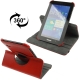 360 Degree Rotatable Leather Case with Holder for Samsung Galaxy Tab 2 / P3100 (Red)