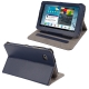 Litchi Texture Horizontal Flip Smart Cover with Holder for Samsung Tab 2 / P3100, Support Tab P6200 (Blue)