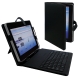 Leather Case with Keyboard for S-WMC-0202, S-WMC-0204, S-WMC-0206A, S-WMC-0206B, S-WMC-0212, S-WMC-0213, S-WMC-0558S