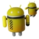 Android Robot Toy (Yellow)