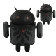 Android Robot Toy Blackbeard by Andrew Bell