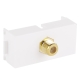 Wall Plate Insert - F Type Coax - For Cable TV
