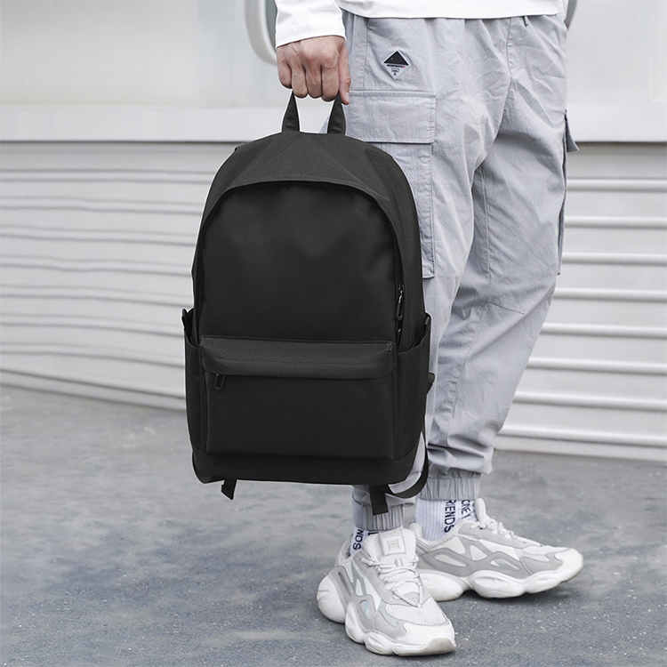 Multifunctional Oxford Laptop Bag Backpack (Black)_voghion.com