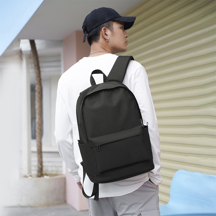 Multifunctional Oxford Laptop Bag Backpack (Black)_voghion.com