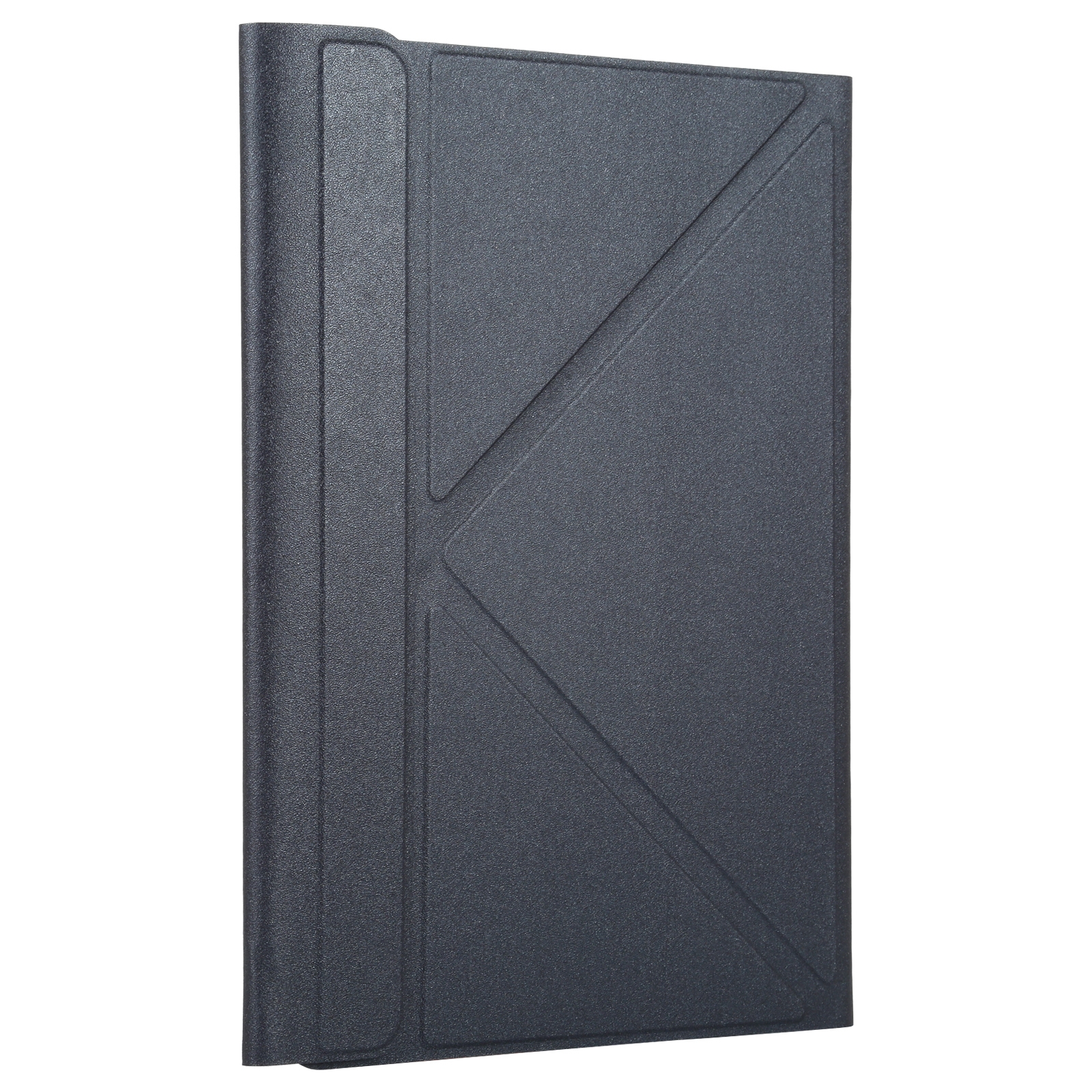 Universal Magnetic Detachable Ultra-thin Bluetooth Keyboard Tablet Case with Holder for iPad 9-10 inch(Black)_voghion.com