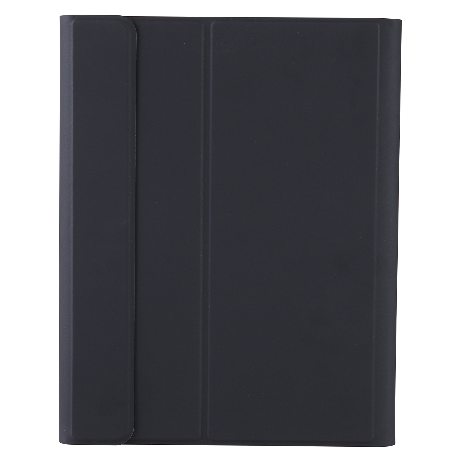 YT098B Detachable Candy Color Skin Feel Texture Round Keycap Bluetooth Keyboard Leather Case For iPad Air 4 10.9 2020 / Air 5 10.9 2022 (Black)_voghion.com