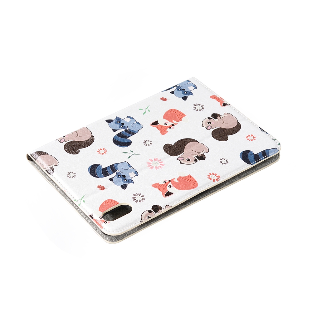 Fir iPad mini 6 Cartoon Muster Horizontal Flip Lieder Tablet Hülle mat Kaarteslots & Halter & Portemonnaie (Eechelen)_voghion.com