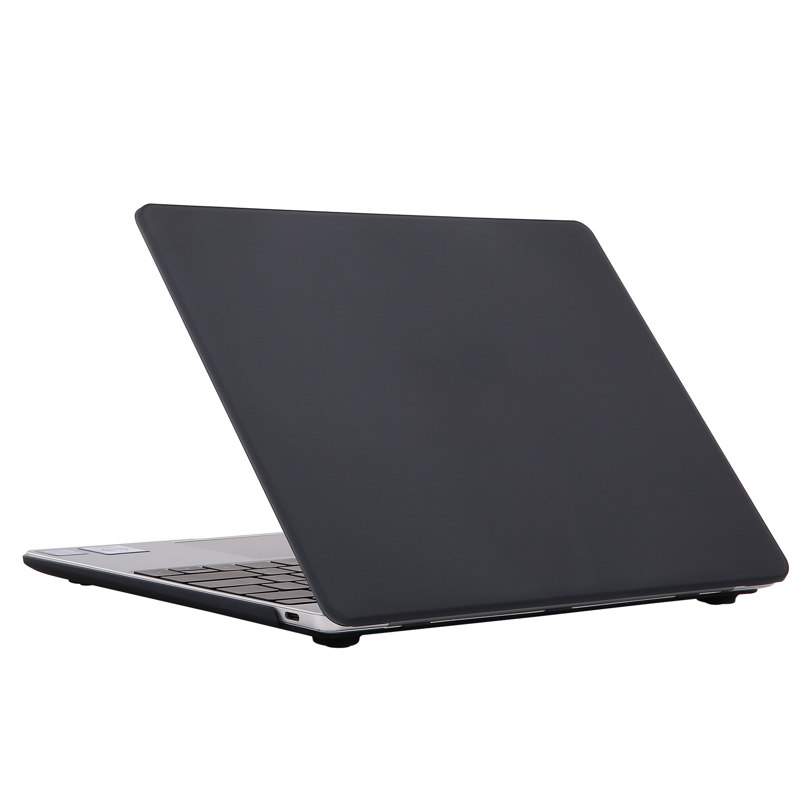 Skirtas „Huawei MateBook D 14“ / „MagicBook 14“ / „X14“ smūgiams atsparus matinis nešiojamojo kompiuterio apsauginis dėklas (juodas)_voghion.com