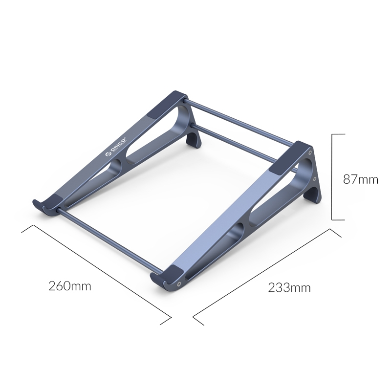 Multi-function Laptop Vertical Storage Holder(Grey)_voghion.com