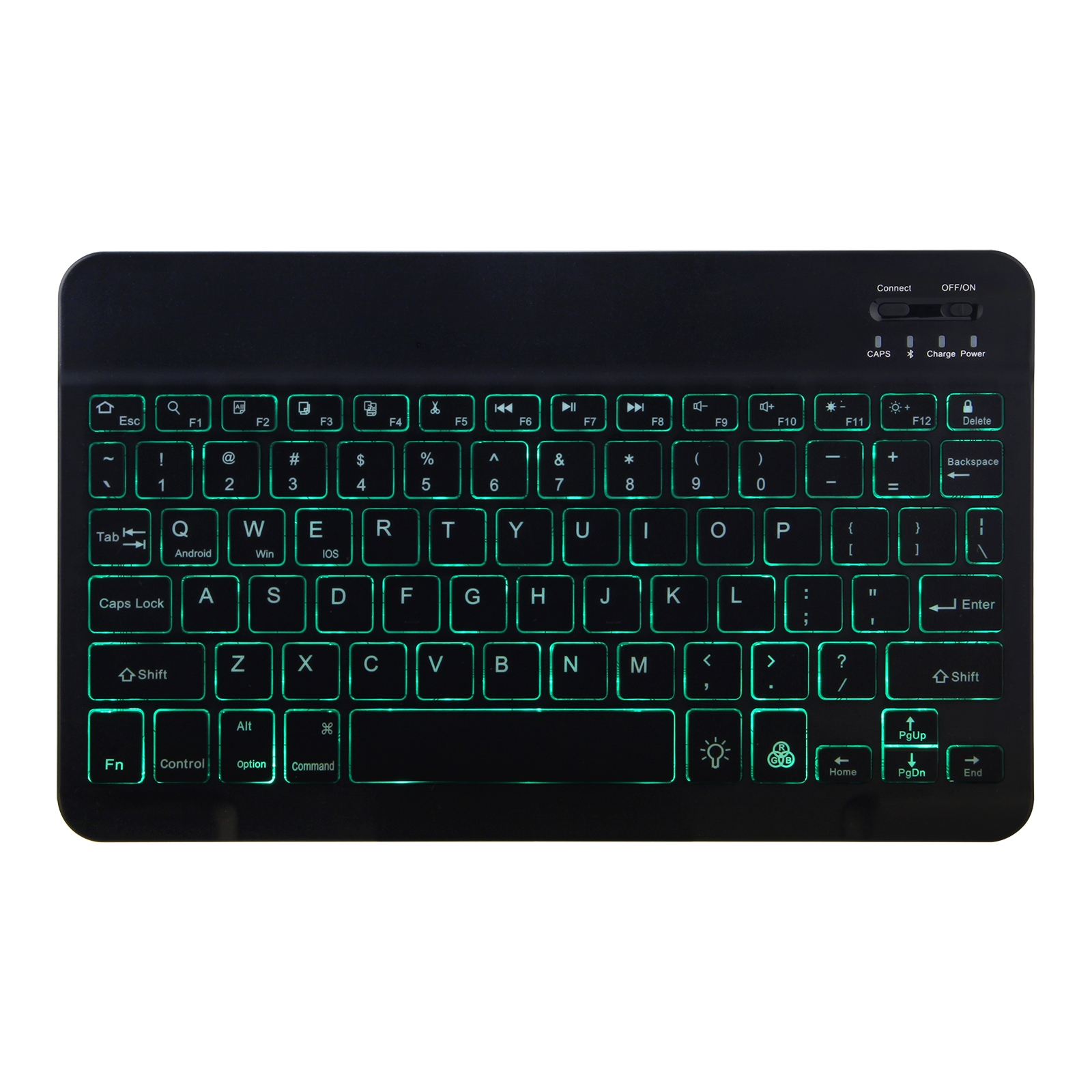 For Lenovo Tab M10 HD Gen 2 Backlight Bluetooth Keyboard Leather Tablet Case(Blue)_voghion.com