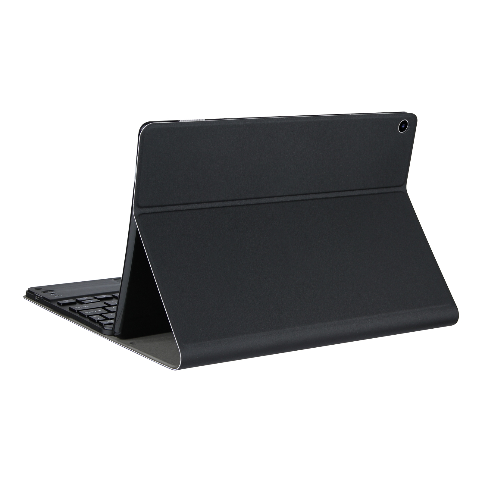 For Lenovo Tab M10 HD Gen 2 Touchpad Bluetooth Keyboard Leather Tablet Case(Black)_voghion.com