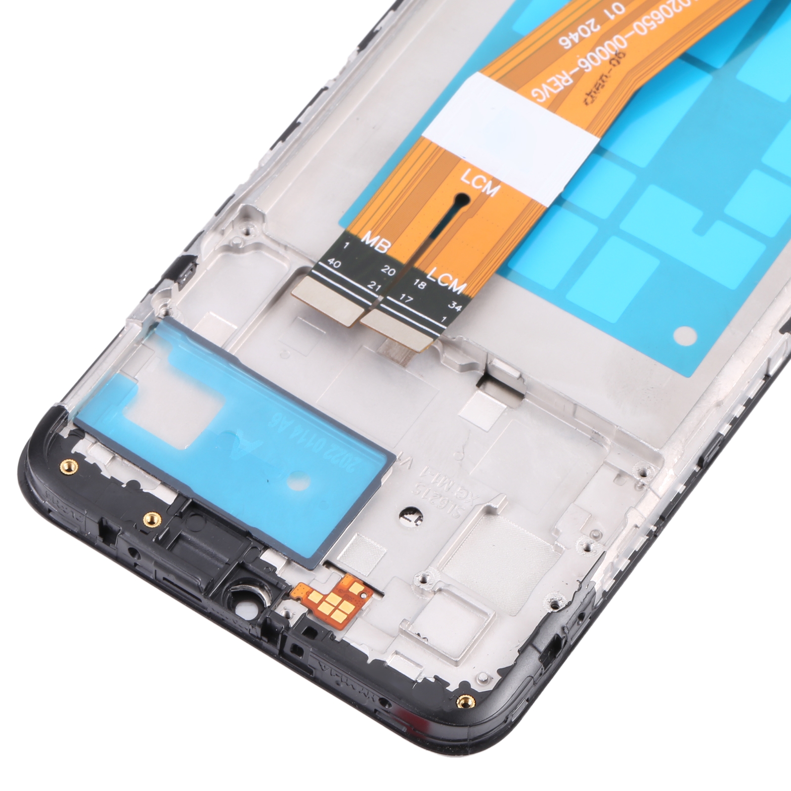 OEM LCD Screen For Samsung Galaxy A03 SM-A035F Digitizer Full Assembly with Frame_voghion.com