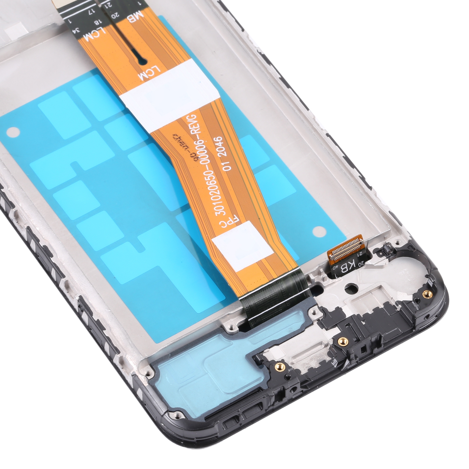 OEM LCD Screen For Samsung Galaxy A03 SM-A035F Digitizer Full Assembly with Frame_voghion.com